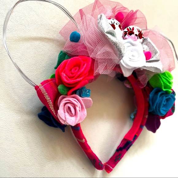 DIY Disney Coco Inspired Mickey Ears Headband B#26 - Picture 2 of 10